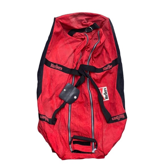 Marlboro Bags Vintage Marlboro Unlimited Gear Rolling Duffle Bag
